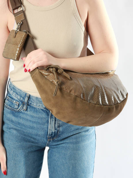 Cross Body Tas June Great by sandie Groen june SNA ander zicht 1